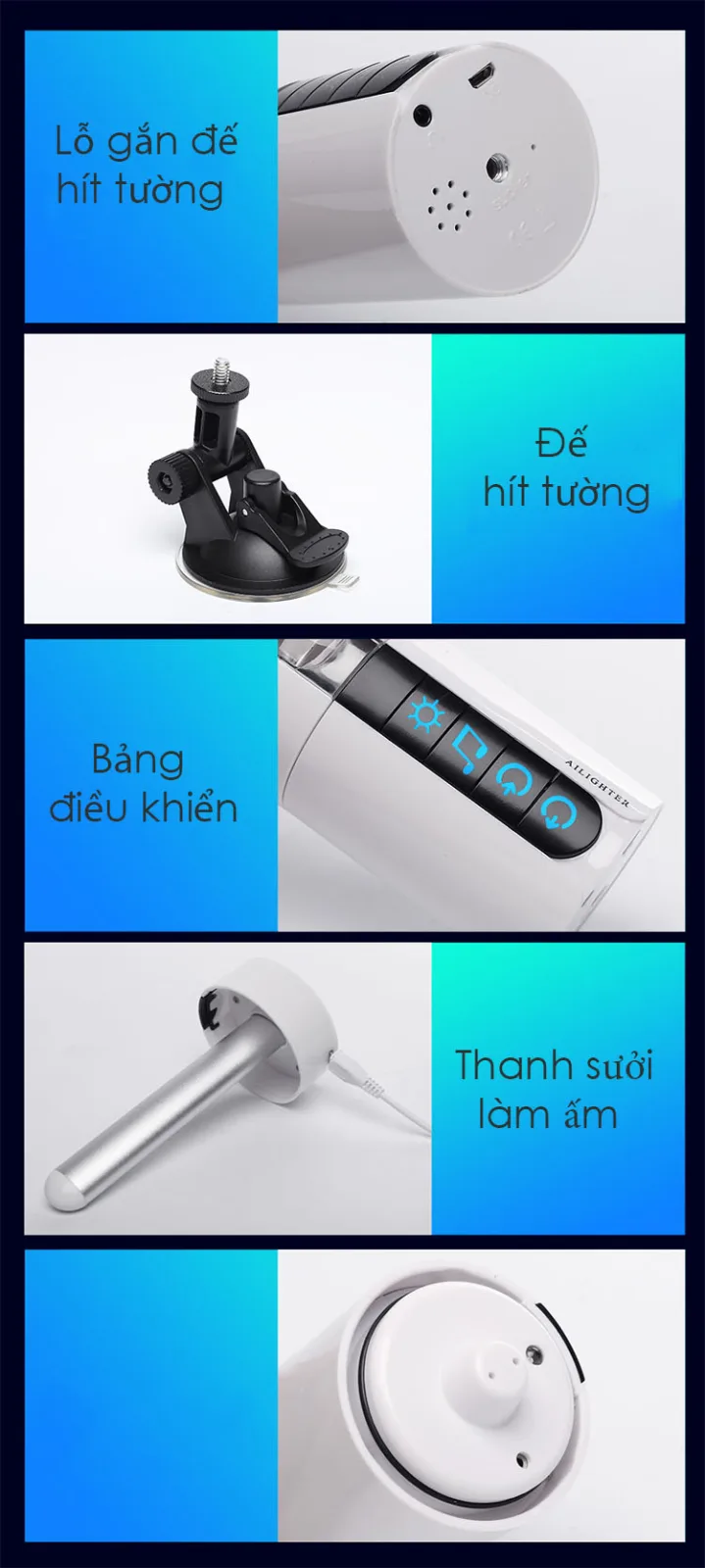 Compact Air Jet AD40B Male Masturbator Heater 7 Modes Fun — photo 5