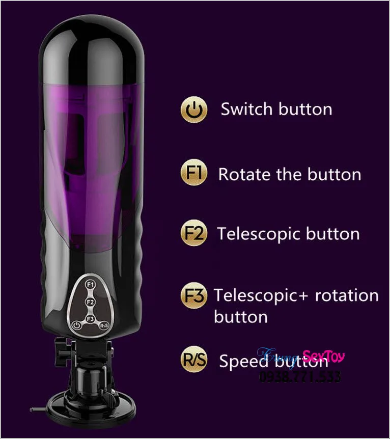 EASYLOVE 10000 Mode Auto Masturbator Thrust Vibrate — photo 3