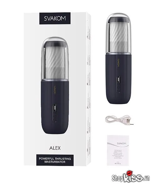 Svakom Alex Auto Male Masturbator Soft Silicone — photo 3