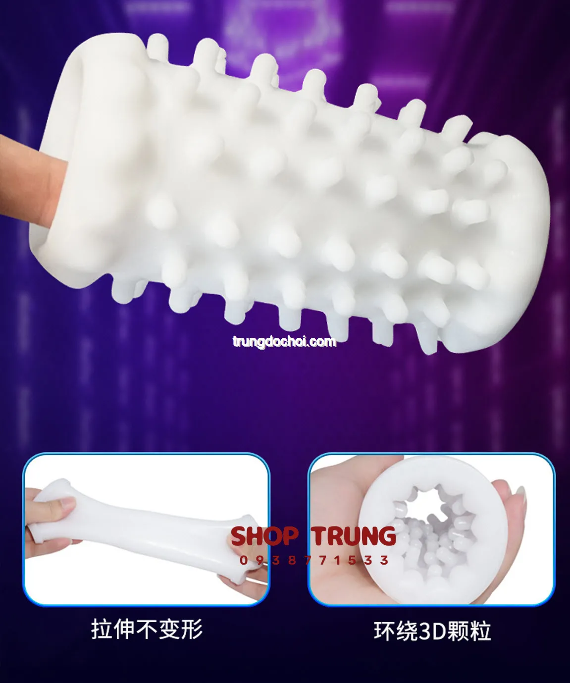 QM B2 5-in-1 vibrating thrusting heating realistic masturbator — photo 4