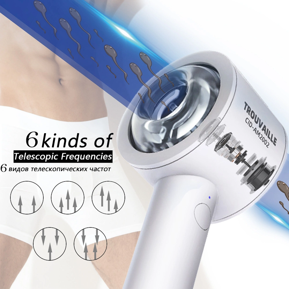 XF006 Handheld Thrusting Vibration Male Masturbator — photo 6