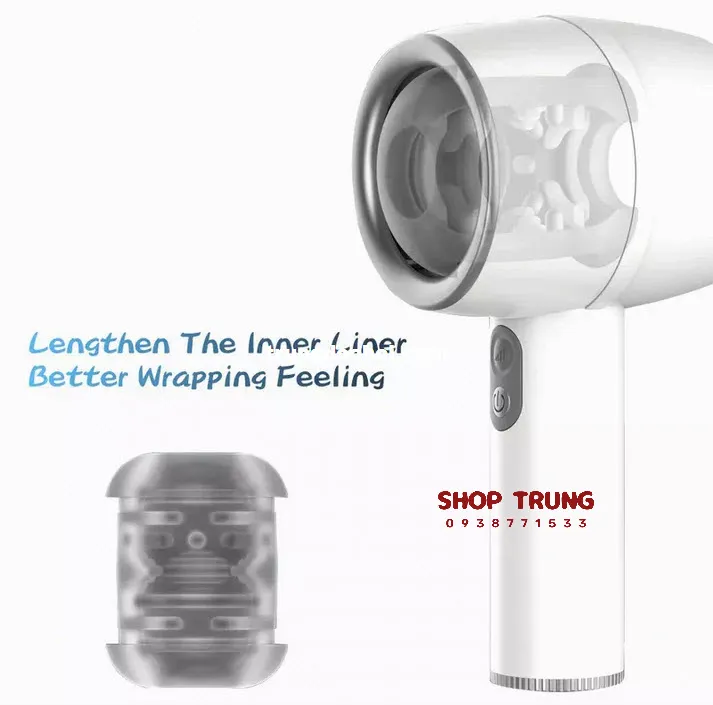 XF006 Handheld Male Masturbator Vibrating Thrusting Toy — photo 5