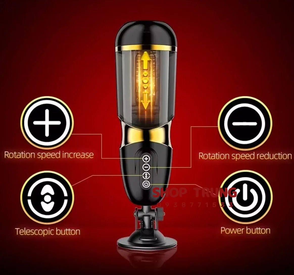 10-Mode Male Automatic Rotating Masturbation Device — photo 2