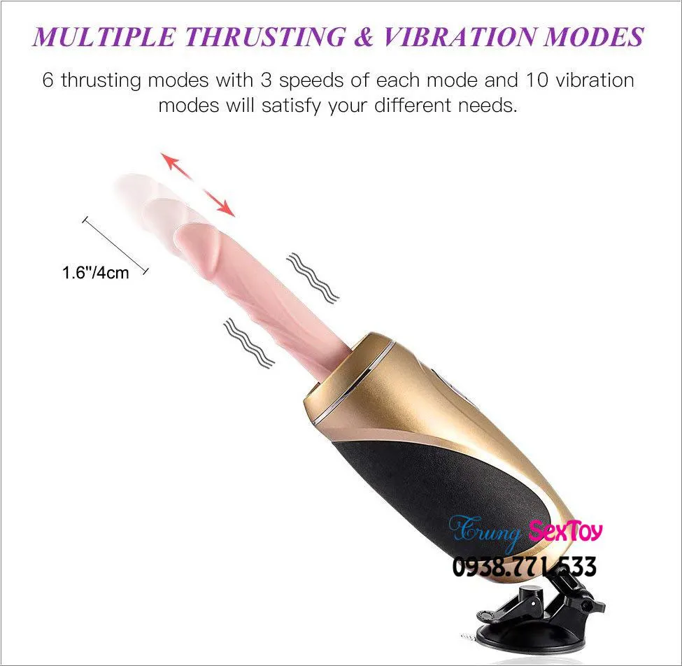 Love Moment Stroking Man 3 Powerful Rubbing Vibrating Toy — photo 4