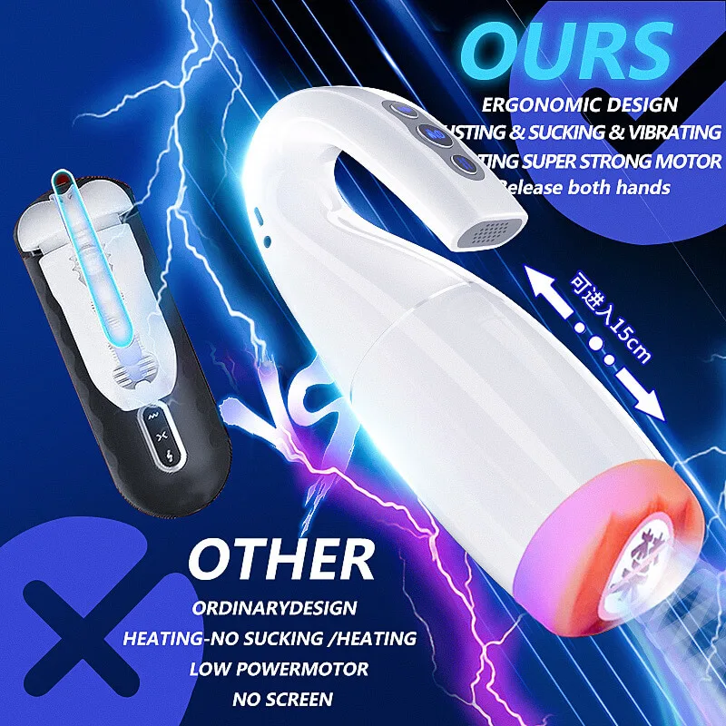 Swan Cup 12 Mode Masturbator Heated Sensation Device — photo 5