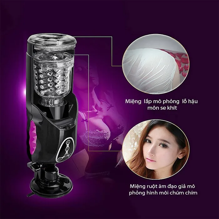 EASYLOVE automatic male masturbator with rotating vibration — photo 5