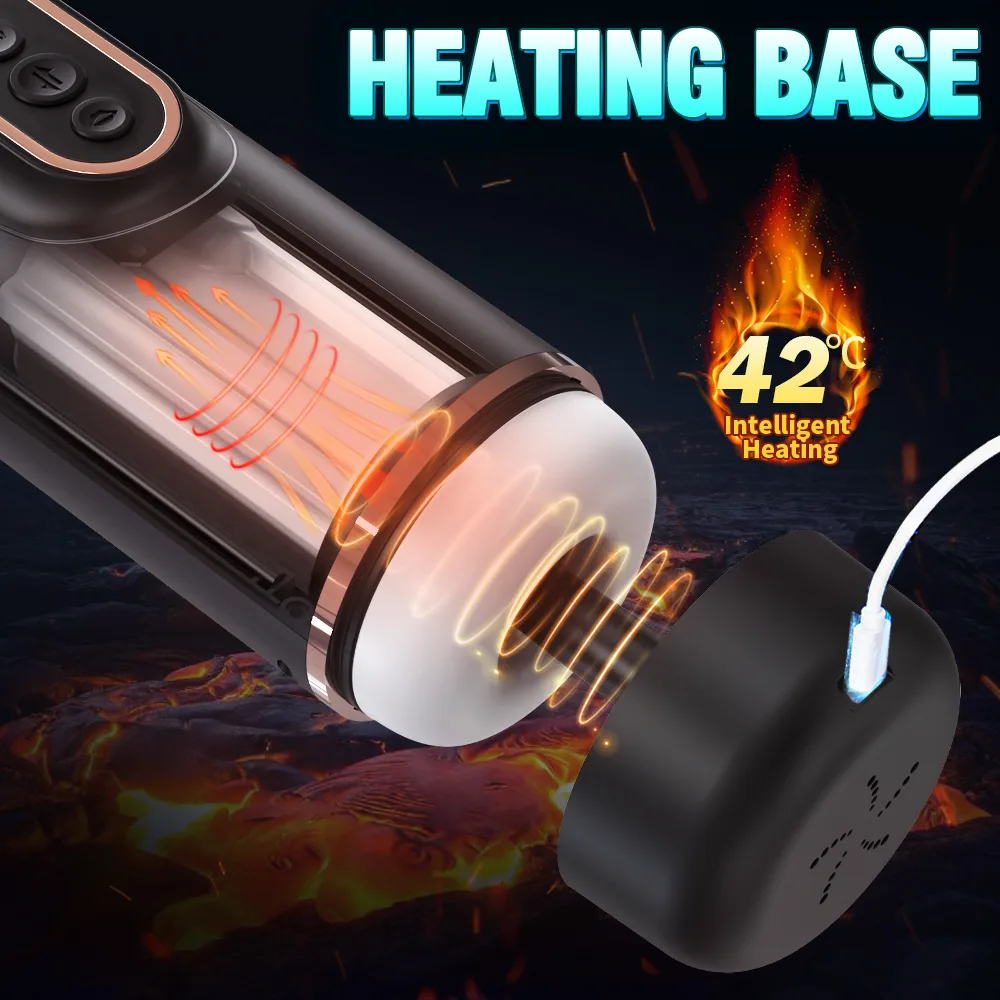 Automatic Heated Suction Masturbator 9Vibrations 7Pumps — photo 4