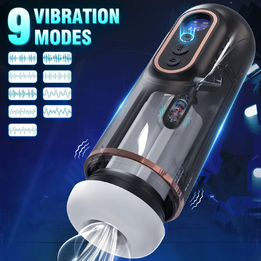 Automatic Heated Suction Masturbator 9Vibrations 7Pumps — photo 5