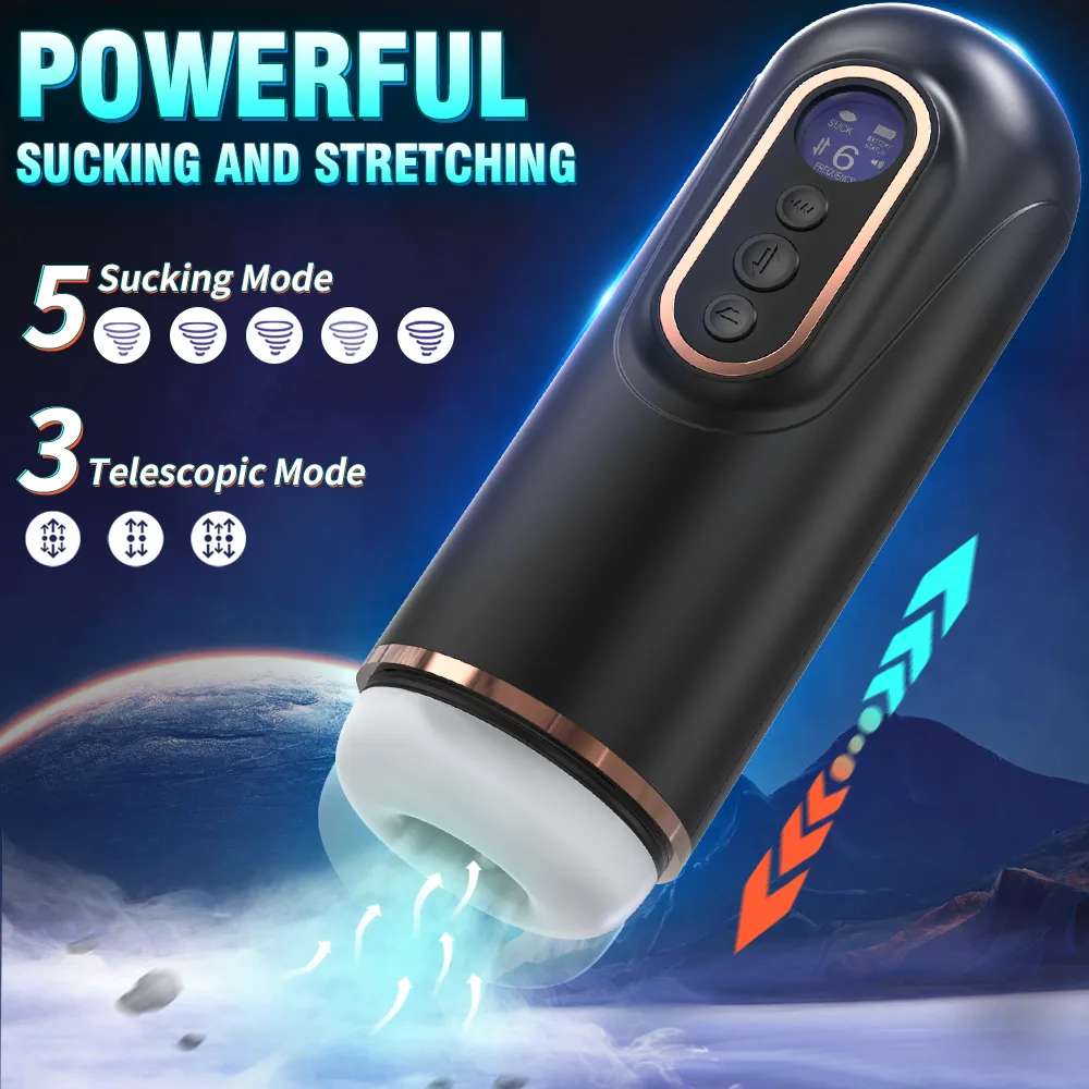 Automatic Heated Suction Masturbator 9Vibrations 7Pumps — photo 6