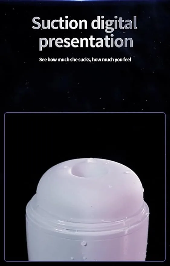 Galaxy Auto Sucking Vibrator Touch Screen USB Rechargeable Silicone — photo 5