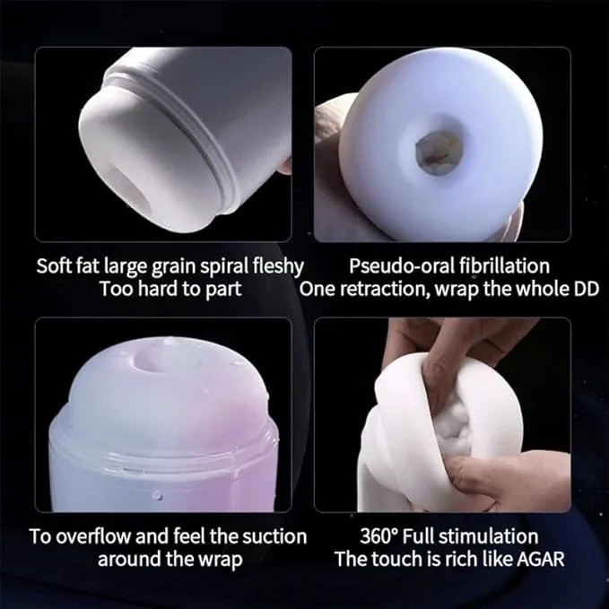 Galaxy Auto Sucking Vibrator Touch Screen USB Rechargeable Silicone — photo 4