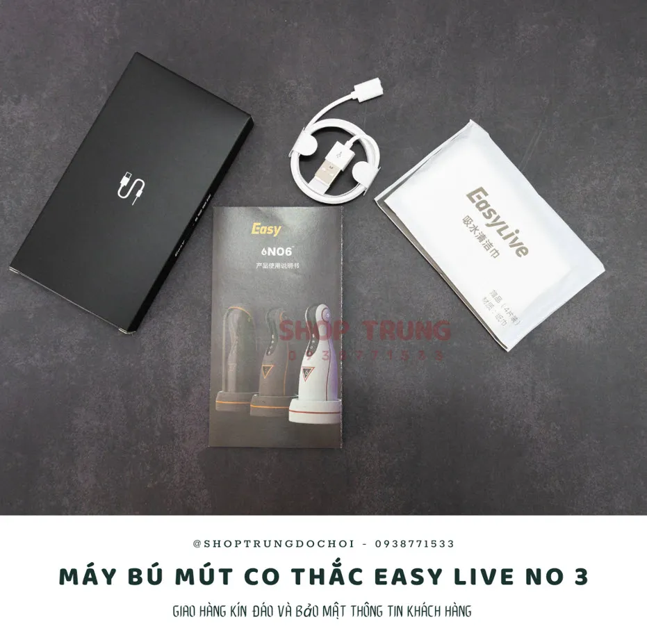 Easy Live No 3 Auto Vibrating Suction Male Masturbator — photo 3