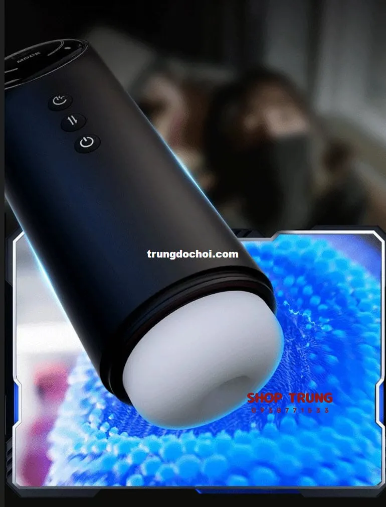 Seappiness Automatic Suction & Thrusting Male Masturbator, Black — photo 6
