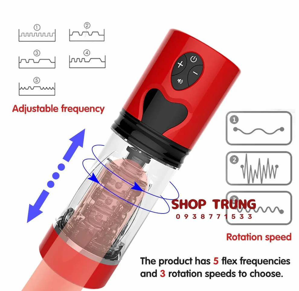 Mgic 2023 Male Vibrating Thrusting Masturbator USB — photo 4