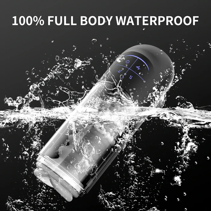 XSpaceCup XT12 Automatic Thrusting Male Masturbator – Waterproof — photo 5