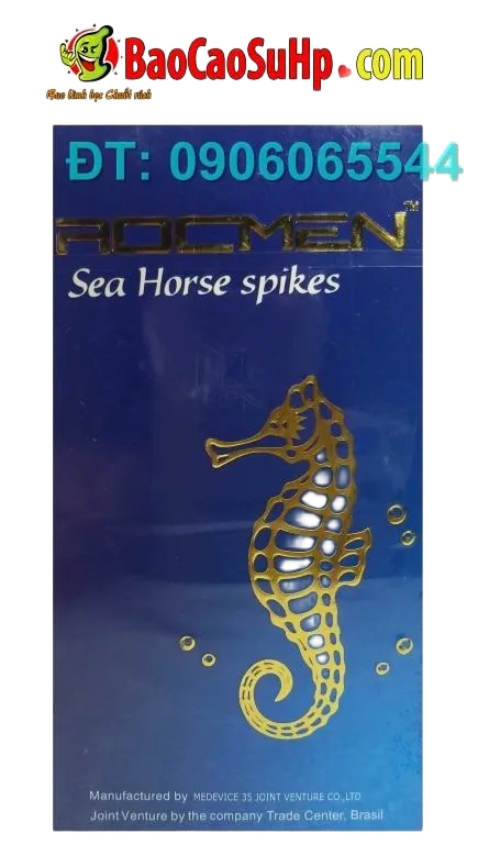 Medevice Rocmen Seahorse Textured Condom Durable & Safe