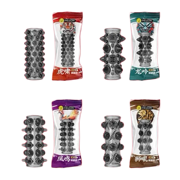 Meleon Textured Beaded Condoms for Enhanced Pleasure