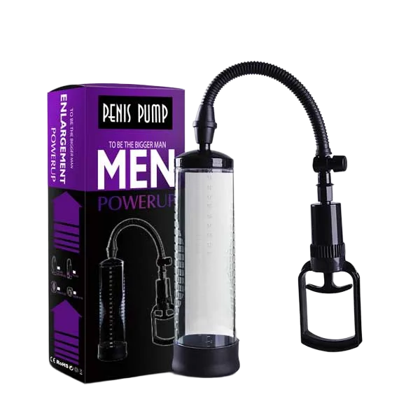 Men Powerup Hand Pump Penis Enlargement Delay Device