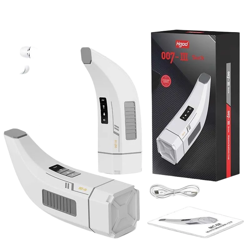 Mengma HGOD007-Ⅲ Heated Sucking Vibrating Male Masturbator Toy