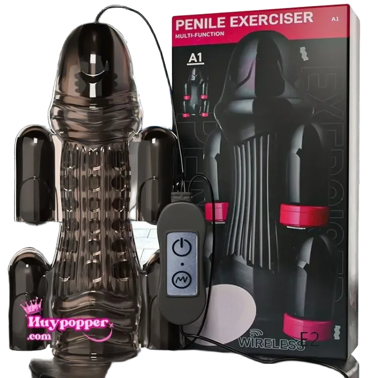 Men’s 5-Motor Rechargeable Silicone Milk Massager Powerful
