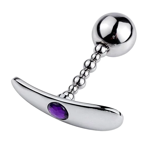 Metal Anal Plug Beads Stimulator For Men Women Couples