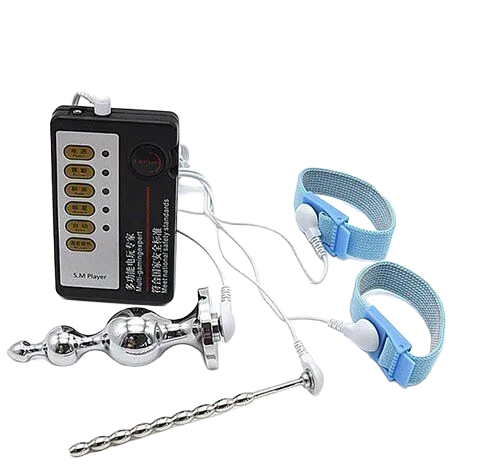 Metal Electric Anal Urethral Massage Toy Effective Male Relaxation