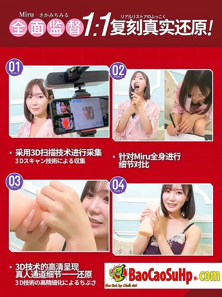 WILDONE Miru Idol Japan 1:1 Realistic Mouth Masturbator New Model — photo 4
