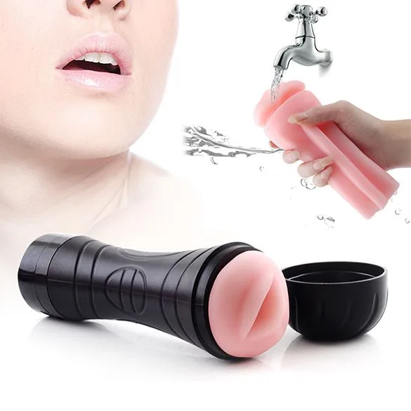 7 Level Vibration Oral Masturbator Soft Silicone Mouth — photo 2