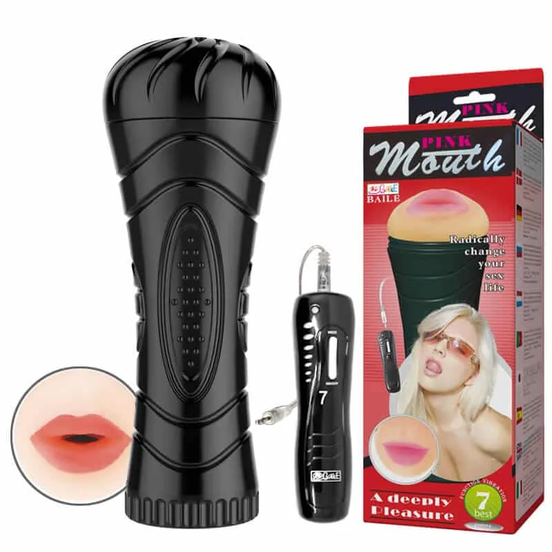 7 Level Vibration Oral Masturbator Soft Silicone Mouth — photo 6