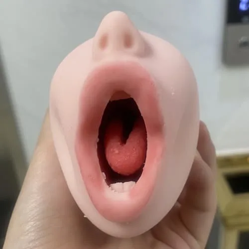 JB Oral Sex Silicone Mouth Tongue Licking Realistic Experience — photo 4