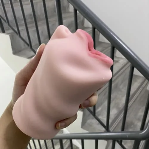JB Oral Sex Silicone Mouth Tongue Licking Realistic Experience — photo 3