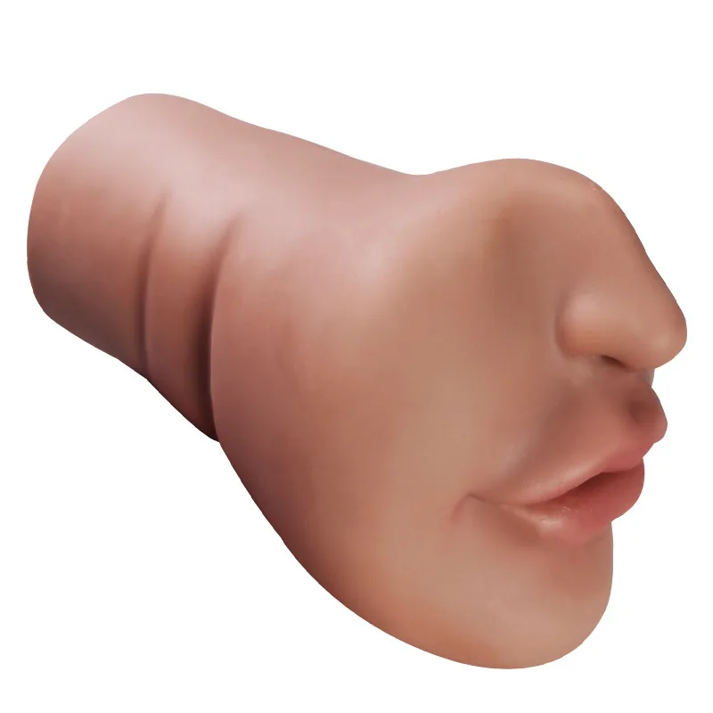 Brown Queen Silicone Oral Stimulator 17x10cm Waterproof — photo 4