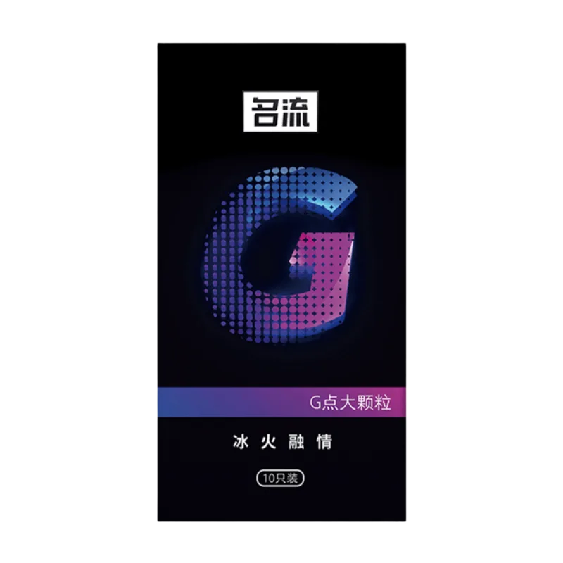 Mingliu Purple Mint Flavor Condoms 10pcs Cooling Sensation