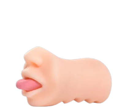 Mini 3D Silicone Male Masturbator with Vibration