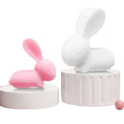 Mini cute bunny 10-speed USB rechargeable vibrating egg