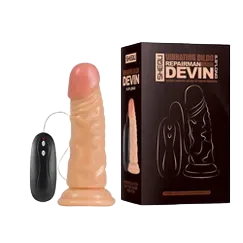 Mini Devin Vibrating Dildo Multiple Speeds Compact Pleasure