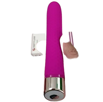 Mini G-Spot Vibrating Stick Silicone ABS 2x AAA Battery Toy