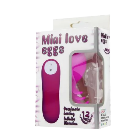 Mini Love 3-Head Vibrating Egg 20 Modes Intense Pleasure