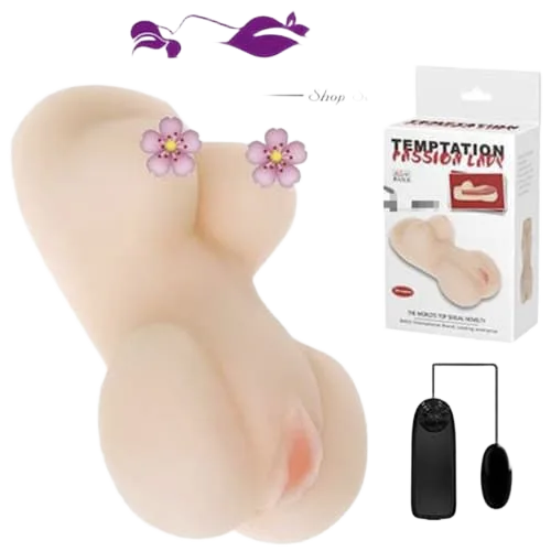 Mini Medical Silicone Male Masturbator Doll 20 Speed Vibrate