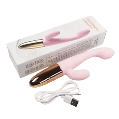 Mini Pink USB Rechargeable G-Spot Clitoral Vibrator