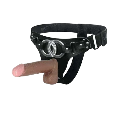 Mini Solid Strap-On SHP707 Durable Realistic Design