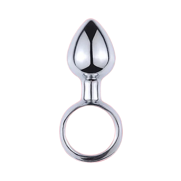 Mini stainless steel anal plug prostate stimulating massage