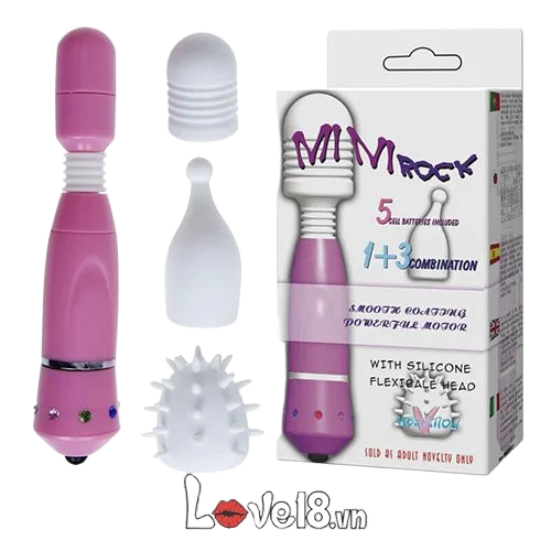 Mini Triple-Head Vibrator AV07 Female Couple Foreplay Toy