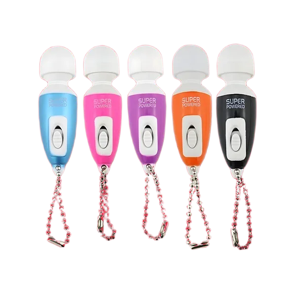 Mini vibrating keychain G-spot stimulator toy
