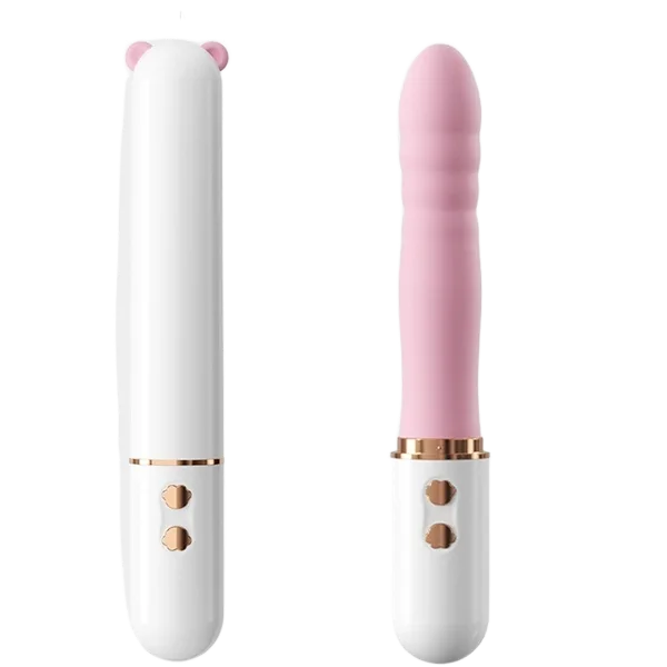 Mini Vibrating Thrusting Dildo Pen Shape for Discreet Play