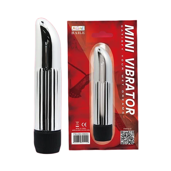 Mini Vibrator Stainless Steel Love Wand G-Spot Massager