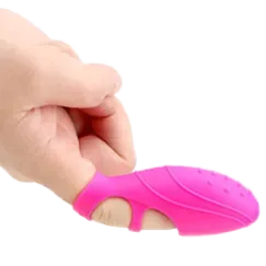 Mini Waterproof Finger Vibrator Soft Safe Foreplay Toy