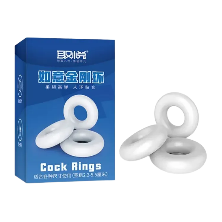 Minimal Silicone Penis Ring Delay Erection Comfortable Flexible