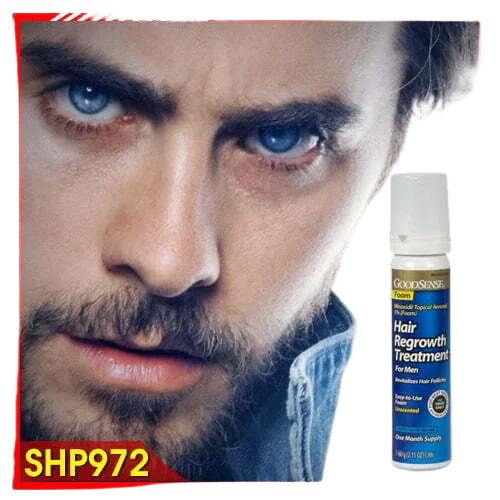 Minoxidil 5% Foam Beard Growth Treatment Fast Results