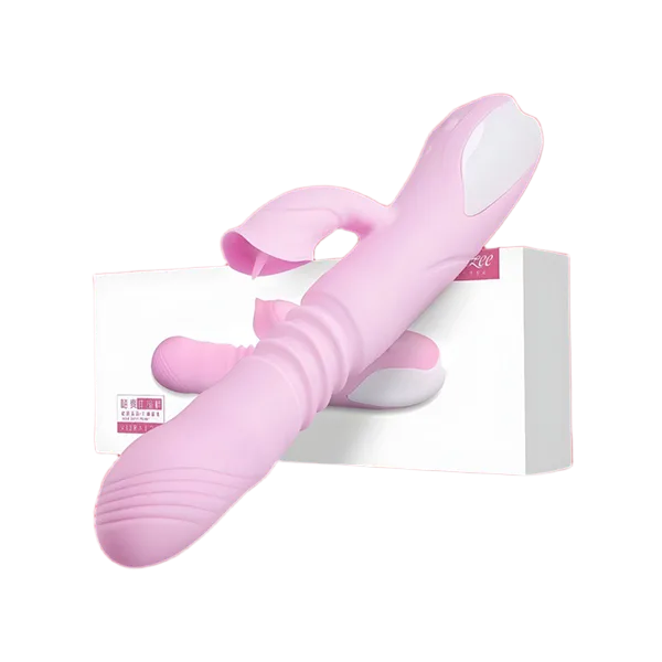 Mizz Zee Mysteri 3 in 1 Vibrating Thrusting Clitoral Dildo